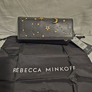 Rebecca Minkoff Continental Wallet With Celestial Studs